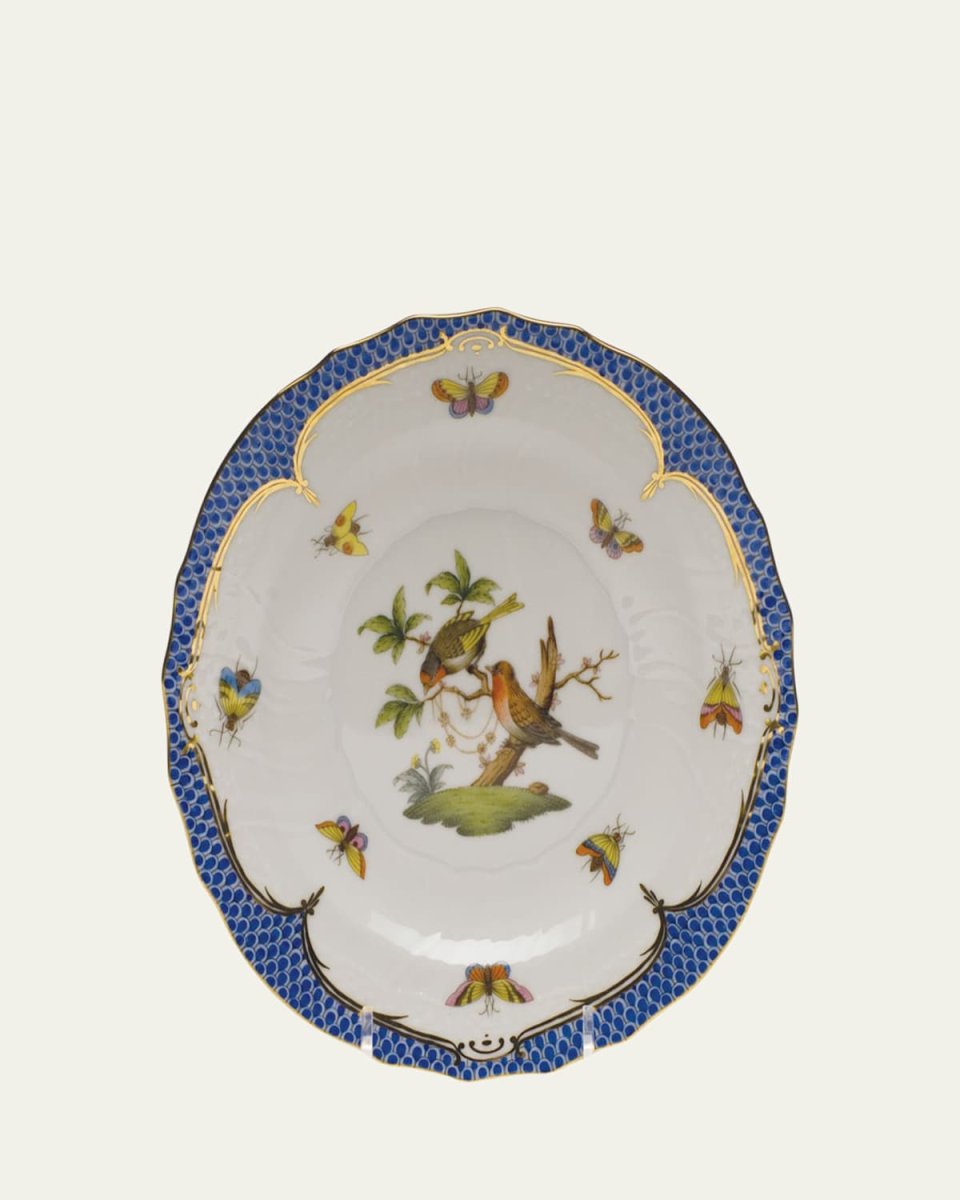 Rothschild Blue Motif 10 Salad Plate